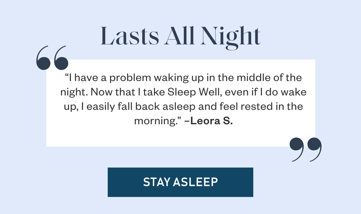 Sleep Well