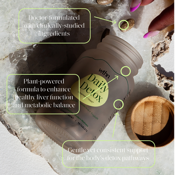 Liver Cleanse Tablets | Daily Detox | Herbal Supplement | WTHN