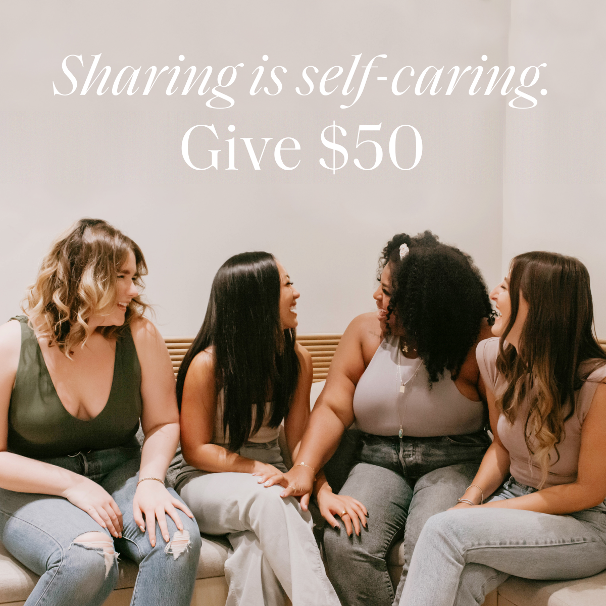Sharing is self-caring, give $50 referral banner